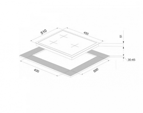Газовая варочная панель Kuppersberg FS 49 X4.jpg