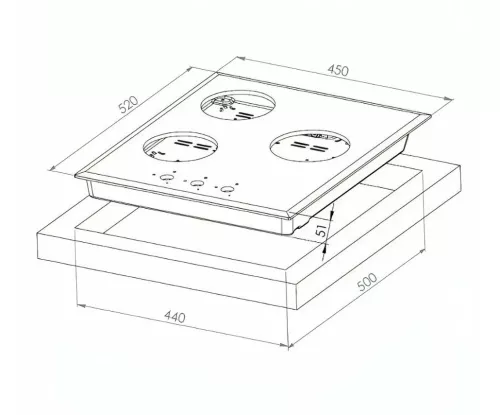 Газовая варочная панель Kuppersberg FG 49 W4.jpg
