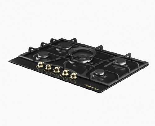 Газовая варочная поверхность Kuppersberg FS 710 Ant Bronze1.jpg