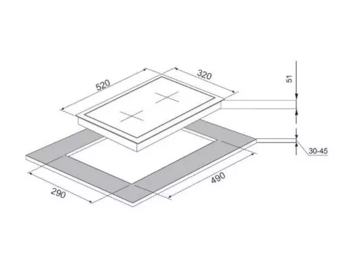 Газовая варочная панель Kuppersberg FG 33 W4.jpg
